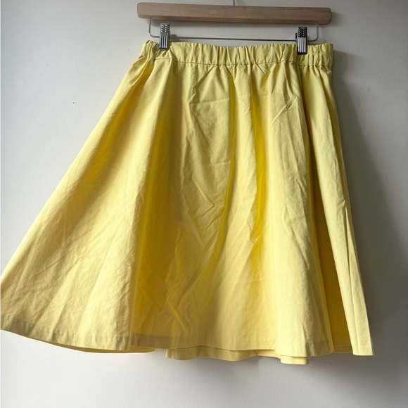 ZARA | Yellow midi skirt | M - Picture 6 of 6